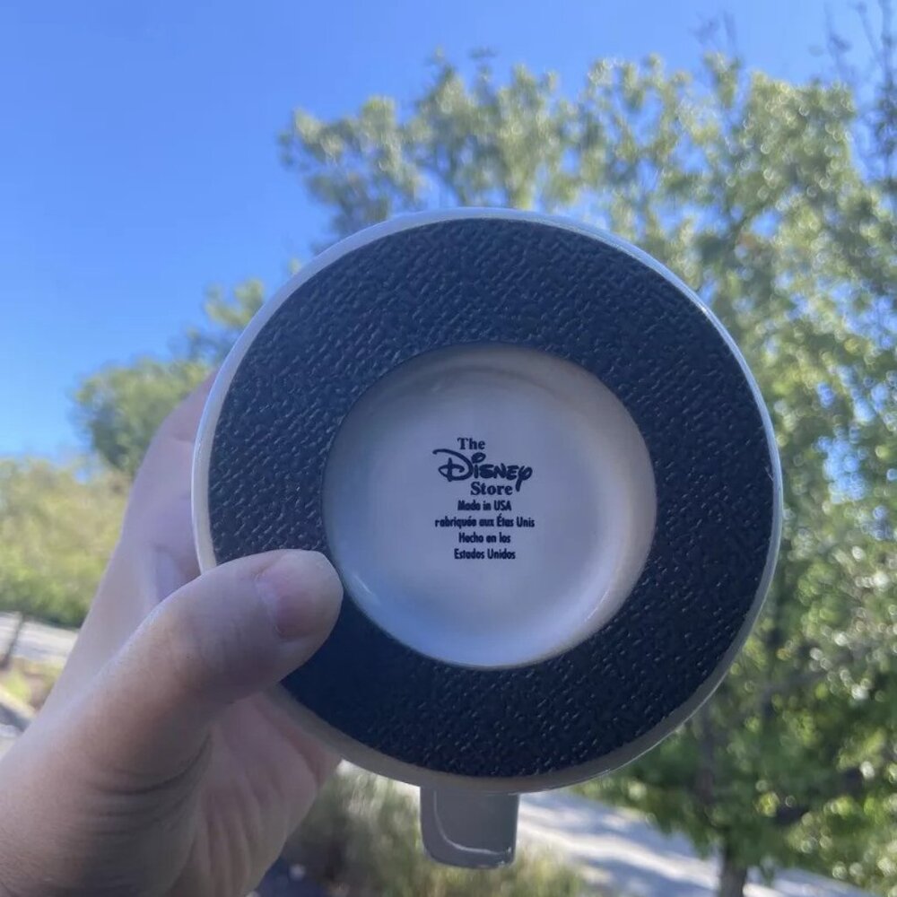 Vintage Mickey Mouse Travel Mug Disney Store Turn Lock Lid RARE Made In USA - Picture 6 of 6